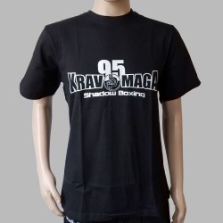 T-Shirt officiel Krav Maga 95 Noir Grand logo